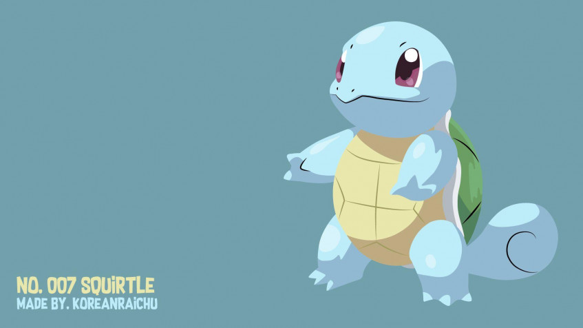 Squirtle Full HD 1080p Wallpaper 1920x1080px