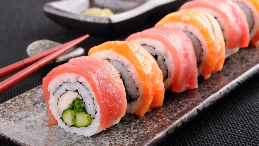 Sushi 4k UHD Wallpaper 3840x2160px