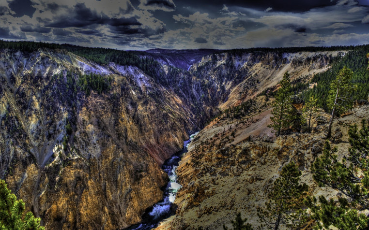 Yellowstone National Park Laptop Wallpaper 2560x1600px