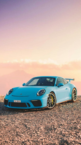 Porsche 911 Gt3 Phone Background Image 800x1423px