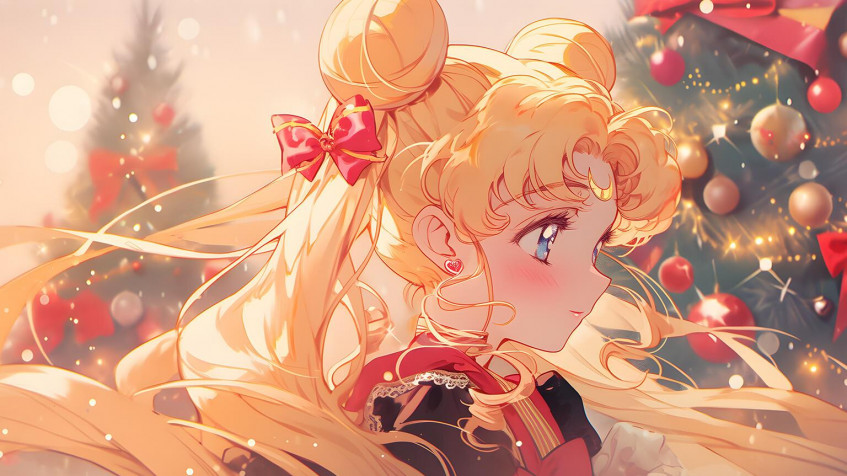 Sailor Moon Laptop Background 1536x864px