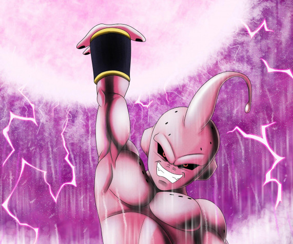 Majin Buu MacBook Background 1920x1600px