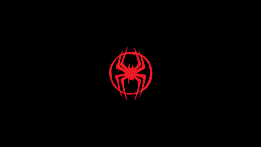 Spiderman Logo 2k QHD Wallpaper 2560x1440px