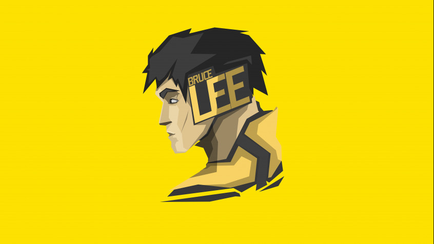 Bruce Lee Background Image 7680x4320px