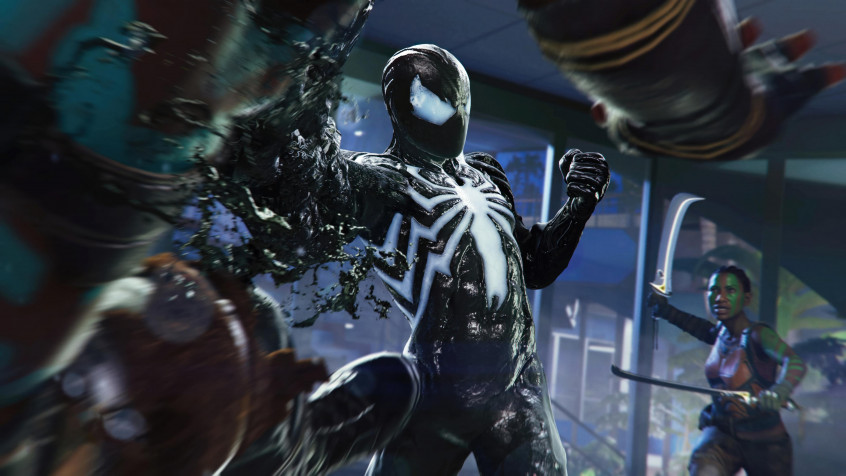 Marvels Spider Man 2 Venom 4k UHD Wallpaper 3840x2160px