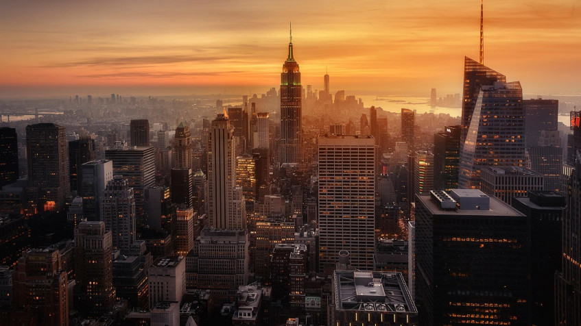 New York Full HD 1080p Wallpaper 1920x1080px