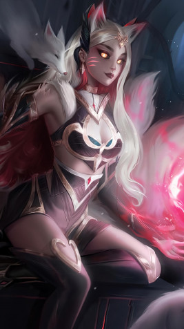 Ahri 4k Phone Wallpaper 2160x3840px