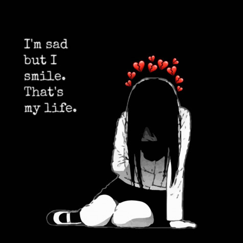 Sad Wallpaper for Mobile 1280x1280px