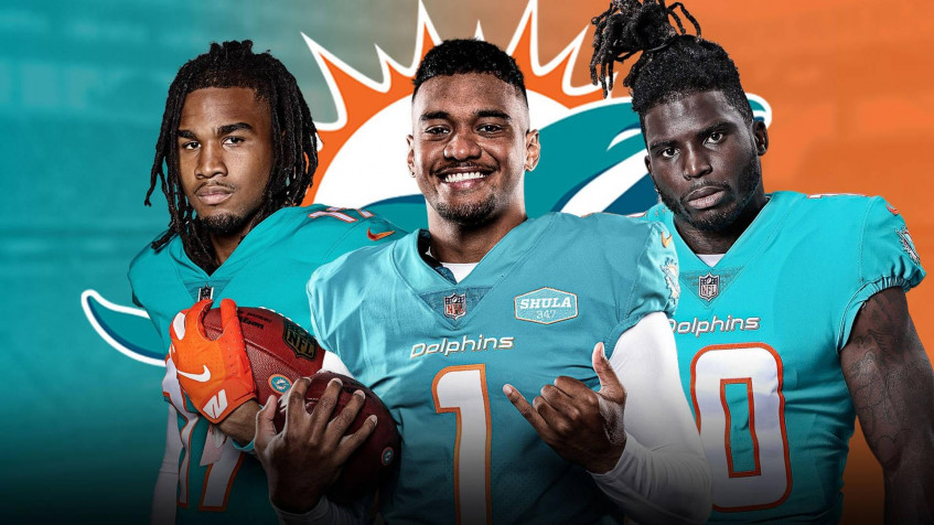 Miami Dolphins Full HD 1080p Wallpaper 1920x1080px