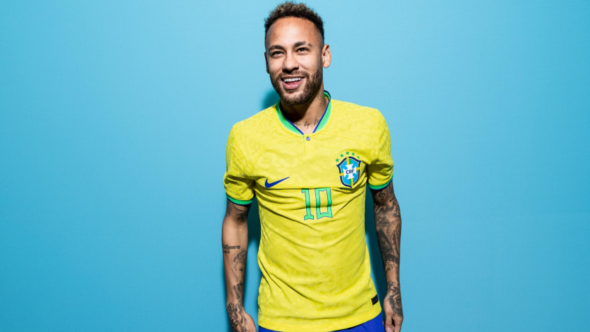 Neymar 2024 2k QHD Wallpaper 2560x1440px