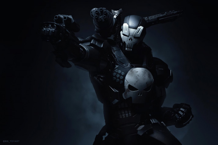 War Machine MacBook Wallpaper 4096x2730px