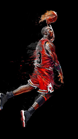 Air Jordan Mobile Wallpaper 1080x1920px