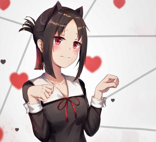 Kaguya Shinomiya Laptop Wallpaper 1920x1740px