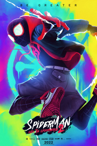 Spiderman Into The Spider Verse 2 Phone Background 1728x2592px