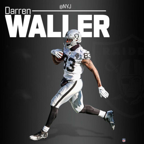 Darren Waller Android Wallpaper Image 1200x1200px