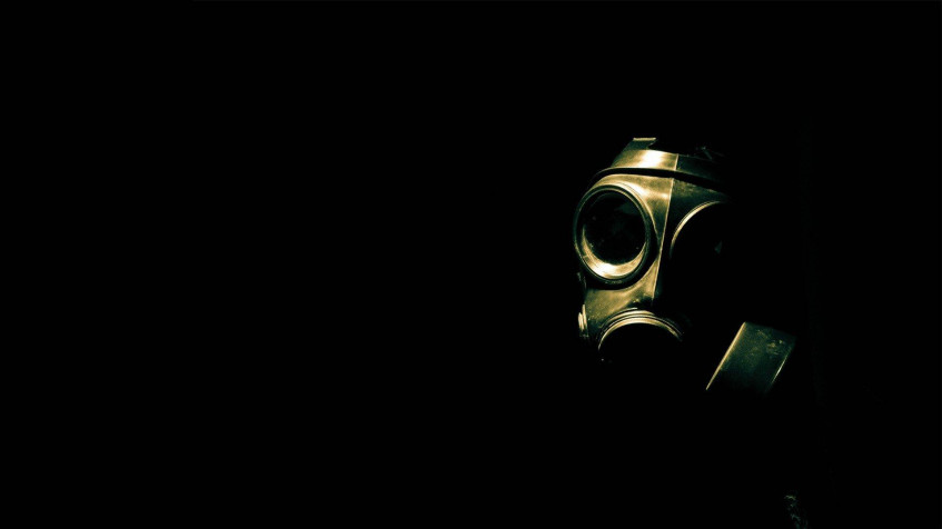 Gas Mask Full HD 1080p Wallpaper 1920x1080px