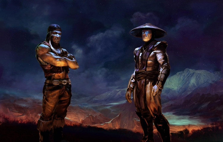 Raiden Mortal Combat MacBook Wallpaper 1920x1223px