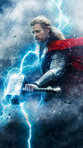 Thor iPhone Wallpaper 1080x1920px