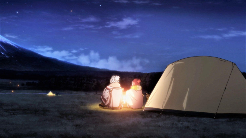 Laid Back Camp Full HD 1080p Wallpaper 1920x1080px