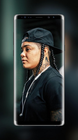 Young M A Wallpaper for iPhone 863x1535px