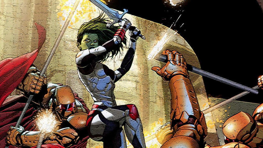 Gamora Full HD 1080p Wallpaper 1920x1080px