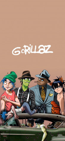 Gorillaz Mobile Wallpaper 946x2048px