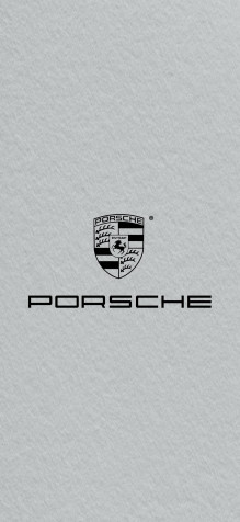 Porsche Logo iPhone 11 Pro Wallpaper 1125x2436px