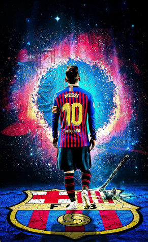 Cool Lionel Messi iPhone Wallpaper Image 1125x1836px