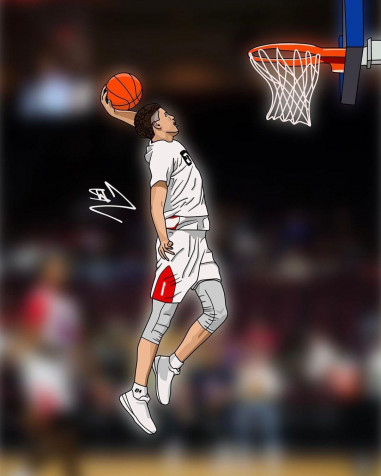 Lamelo Ball iPhone Wallpaper Image 1080x1350px