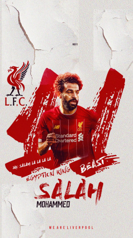 Mohamed Salah Android Wallpaper Image 1280x2276px