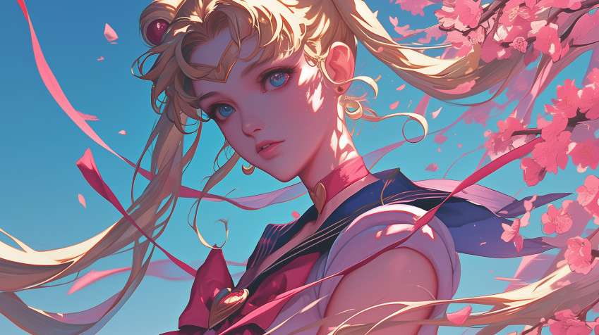 Sailor Moon Desktop HD Background 2912x1632px