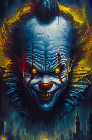 Pennywise Wallpaper for Mobile 836x1280px