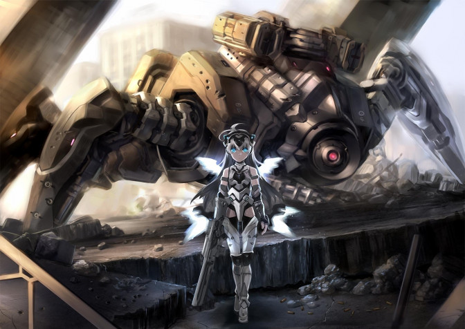 Mech HD Wallpaper 1920x1359px