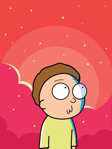 Morty Wallpaper for iPhone 1449x1920px