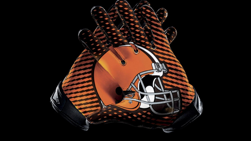 Cleveland Browns Logo Full HD 1080p Wallpaper 1920x1080px