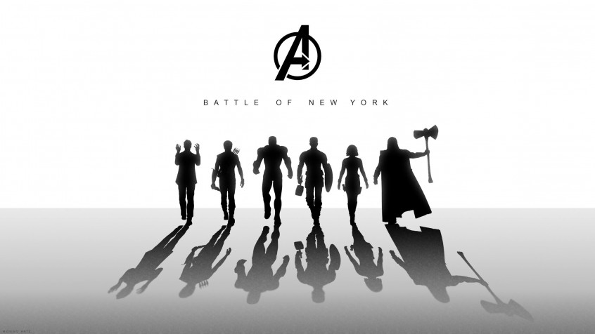 Cute Avengers Desktop HD Wallpaper 2300x1294px