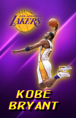 Kobe Bryant iPhone Wallpaper Image 1024x1583px