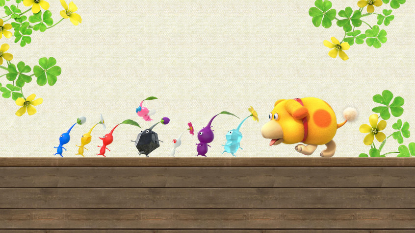 Pikmin 4k UHD Wallpaper 3840x2160px