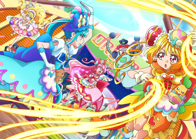 Delicious Party Precure MacBook Background 4096x2912px