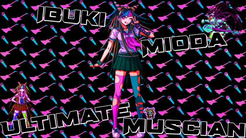 Ibuki Mioda Full HD 1080p Wallpaper 1920x1080px