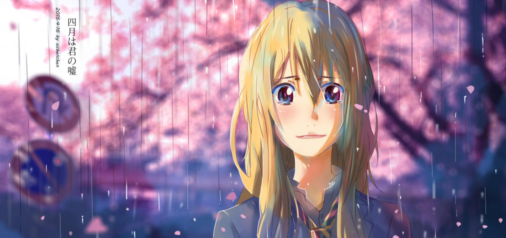 Kaori Miyazono HD Wallpaper 5767x2712px