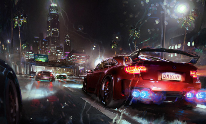 Street Racing Laptop Wallpaper 1920x1152px