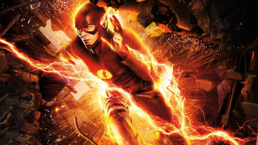 The Flash Full HD 1080p Wallpaper 1920x1080px