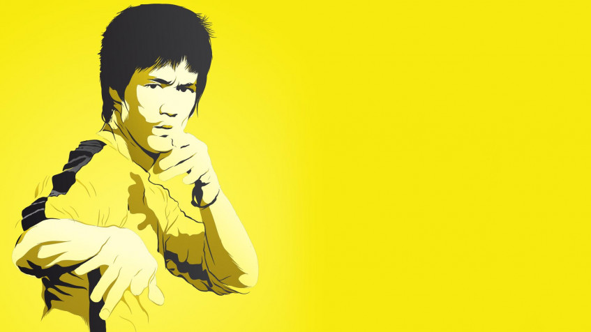 Bruce Lee Full HD 1080p Wallpaper 1920x1080px