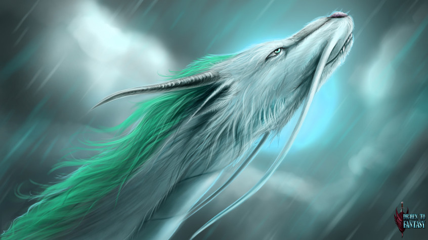 Haku Spirited Away Laptop Wallpaper 1536x864px