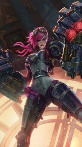 Vi League Of Legends 4k Phone Wallpaper 2160x3840px