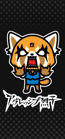 Aggretsuko Phone Background 758x1600px