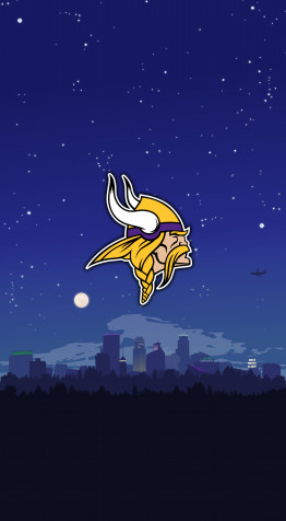 Minnesota Vikings Phone HD Background 3000x5441px