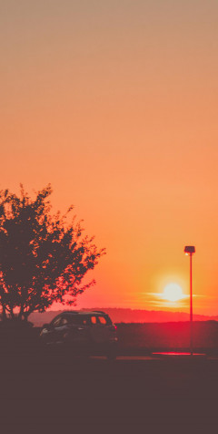 Sunset Phone Background Image 1125x2225px