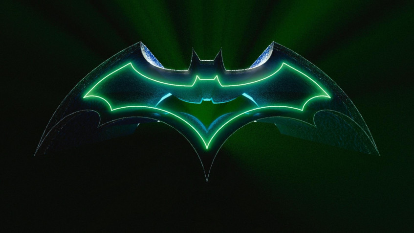 Batman Logo Full HD 1080p Wallpaper 1920x1080px